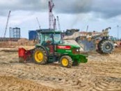 Dangote utilises Mammoet’s additive technology to improve ground bearing capacity at refinery construction site