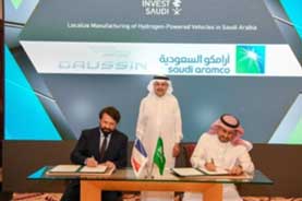 Aramco ties up with French companies; explores hydrogen-powered vehicle