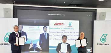 Petronas/Japex to study feasibility of CCS in Malaysia