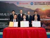 Air Liquide in PPA for renewable electricity in China