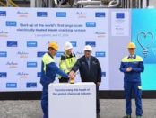 BASF, Sabic, and Linde start-up world's first large-scale electrically heated steam cracking furnace