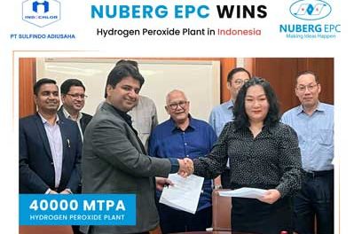 Nuberg-EPC Nuberg EPC wins hydrogen peroxide plant project Indonesia