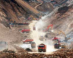 Protests spark anew on China mining operations