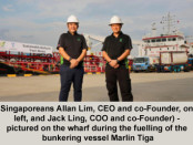﻿Singapore's used cooking oil fuelling ocean vessel