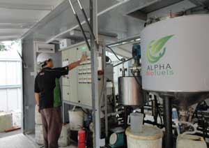 Alpha Biofuels helps power up Singapore F1 ﻿generators with used cooking oil