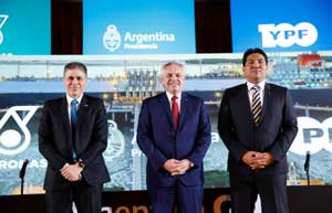 YPF and Petronas tie up for LNG plant in Argentina