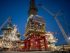 Azeri Central East drilling platform installed in the Caspian